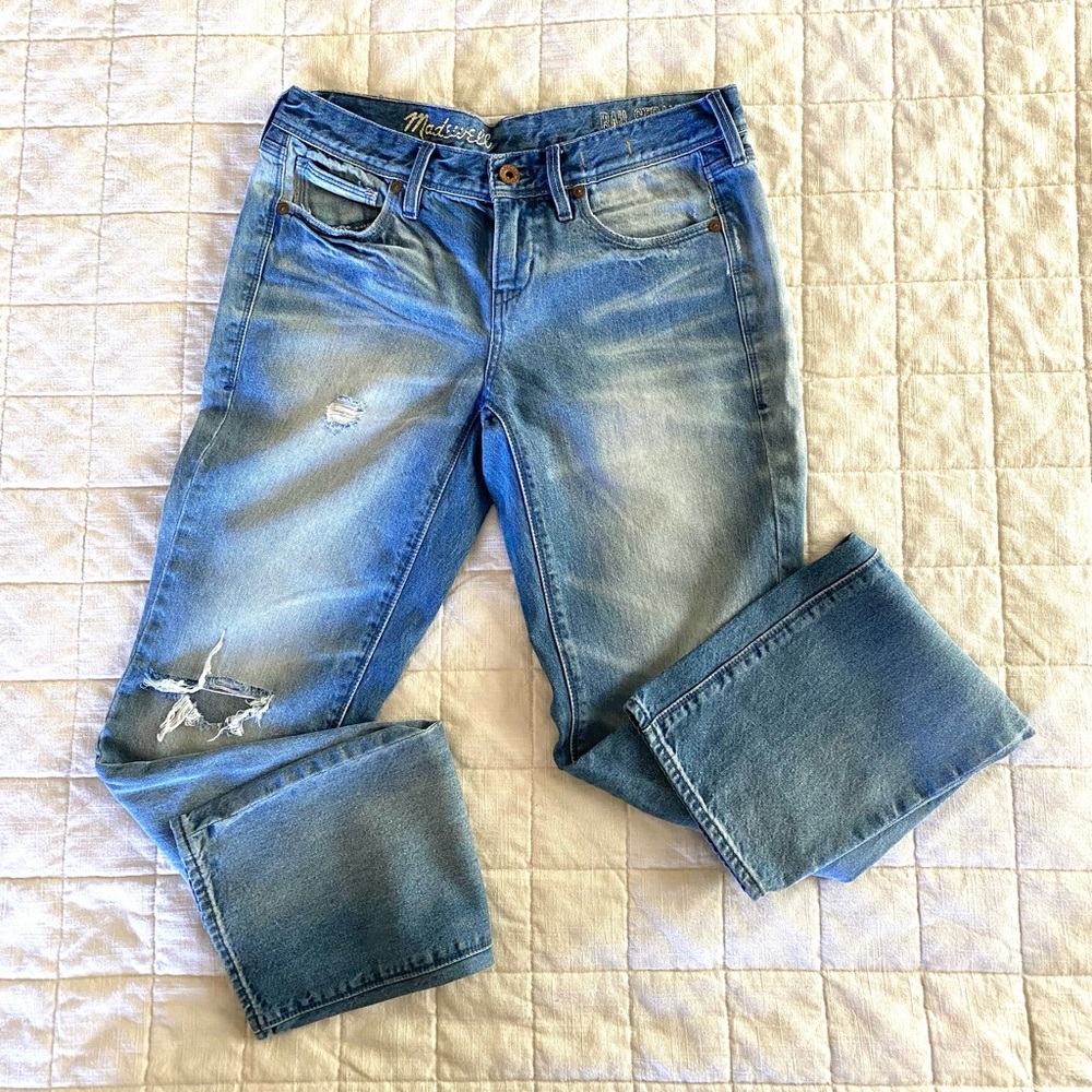 Rail straight Madewell jeans